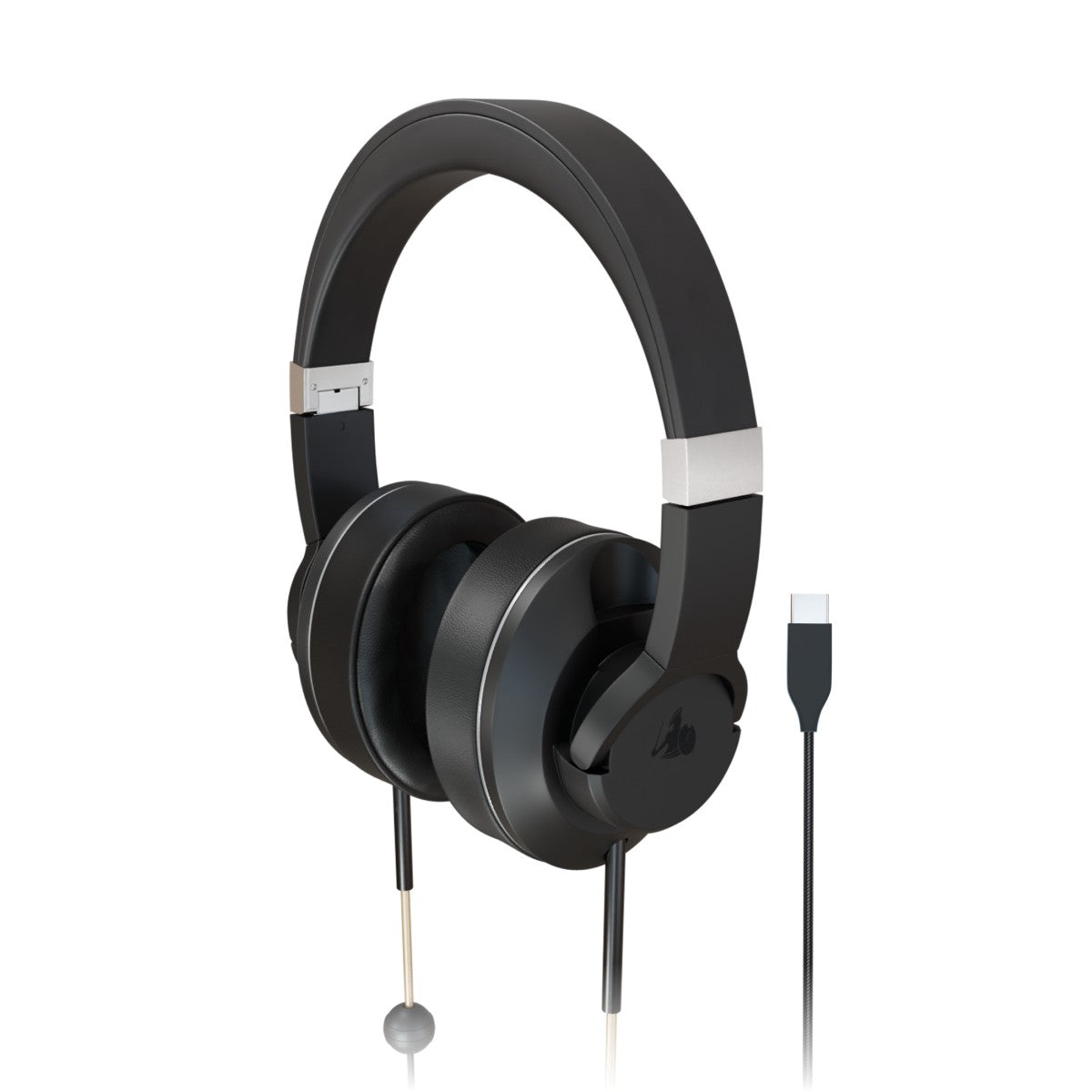 EMF Radiation-Free Air Tube Over-Ear Headphones